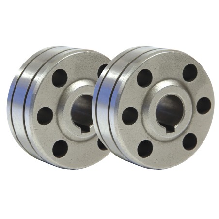 2 bobines de fil fourré Ø 0,9 -1,2 mm pour soudeuses MIG GYS
