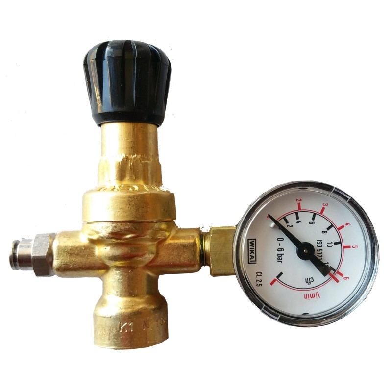 Réducteur de gaz pour bouteille jetable (Argon et Argon + CO²)