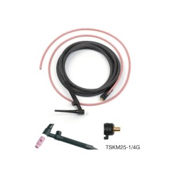 Torche TIG 17, 140 A Trafimet connecteur 25 mm²