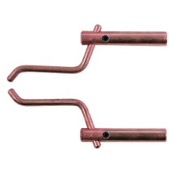 2 bras droits 120 mm + 2 électrodes inclinées Ø 12 mm Modular 230 et 400 Telwin