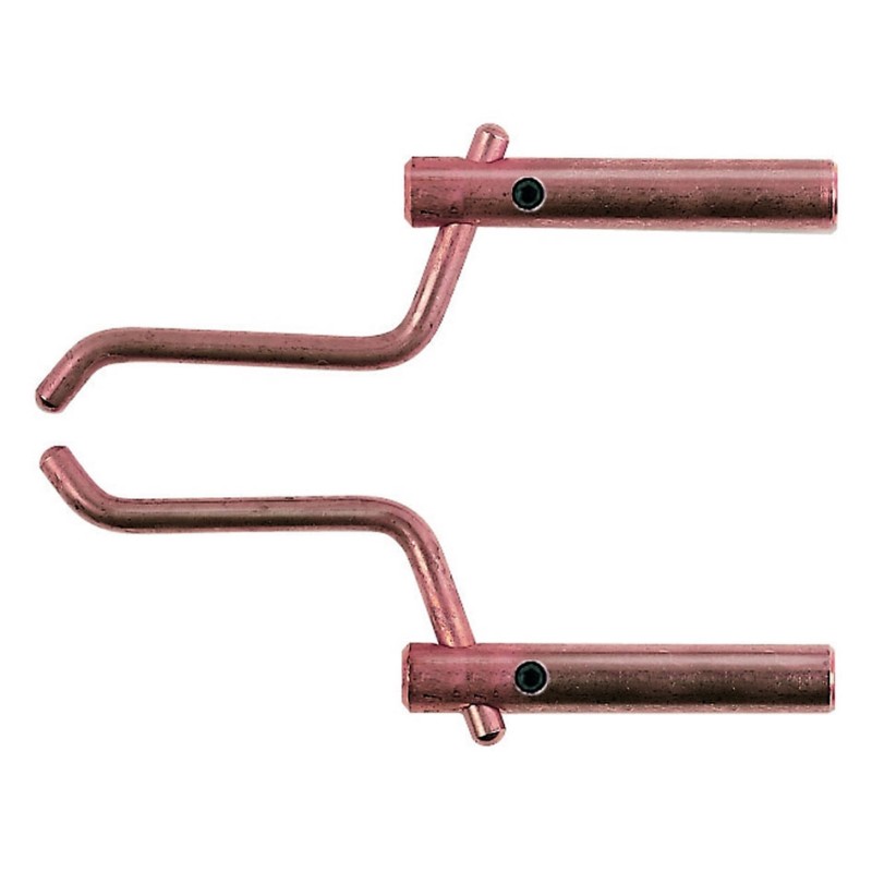 2 bras droits 120 mm + 2 électrodes inclinées Ø 12 mm Modular 230 et 400 Telwin