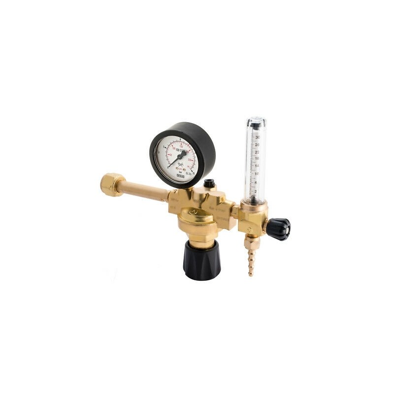 Réducteur de pression avec colonne pour bouteille rechargeable