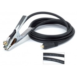 Pince de masse 400 A + câble 25 mm² 3m SACIT