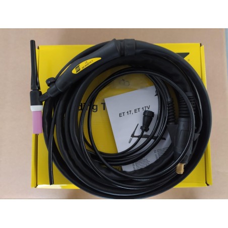 Torche Tig 17V avec connecteur 8 broches pour poste à souder Esab Rebel EMP 215 ic
