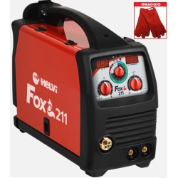 Poste de soudure multiproces Helvi Fox 211 Digital (MMA, MIG MAG, TIG)
