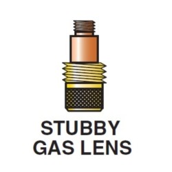 2 diffuseurs STUBBY GAS LENS pour torche tig 17 - 18 - 26