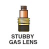 2 diffuseurs STUBBY GAS LENS pour torche tig 17 - 18 - 26