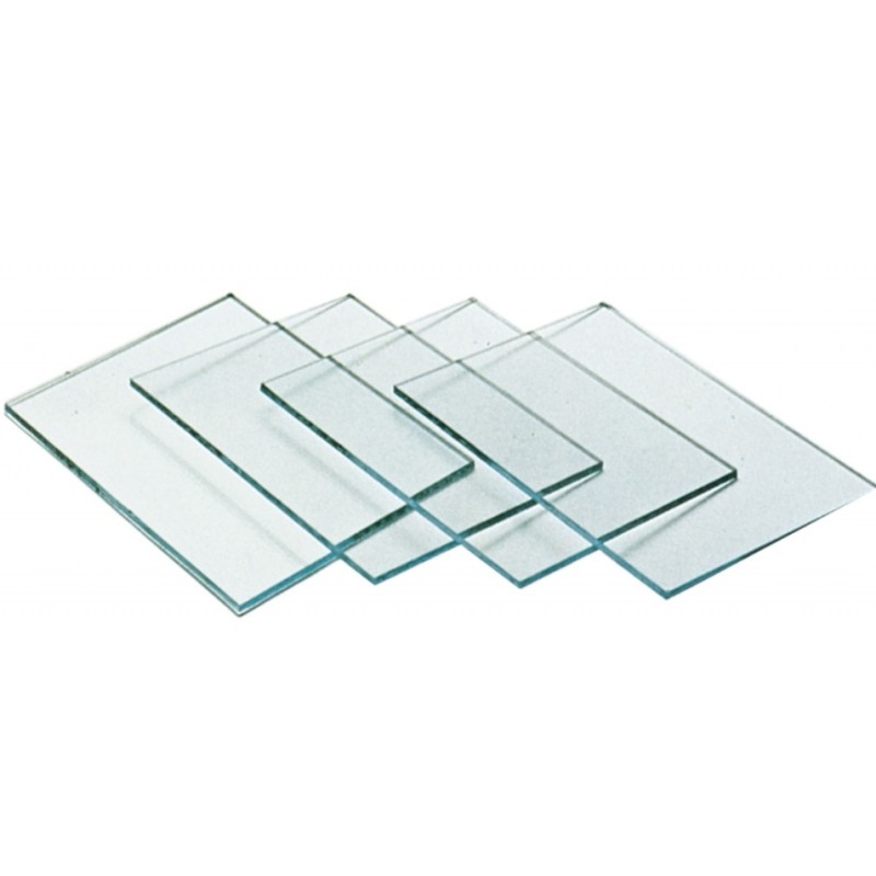 Verre transparent 98x75 pour masque à casque.