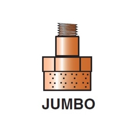 2 diffuseurs JUMBO GAS LENS pour torche Tig 9 - 20