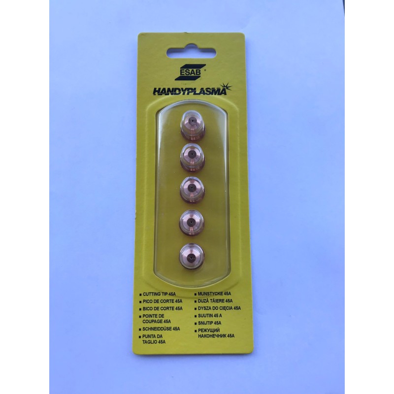 5 buses de 45A pour le plasma Esab Handyplasma 45i