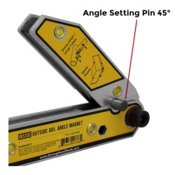 Positionneur magnétique réglable 12 kg