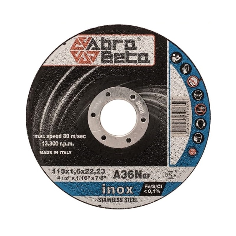 Disque de Coupe INOX Abra Beta A36N Silver