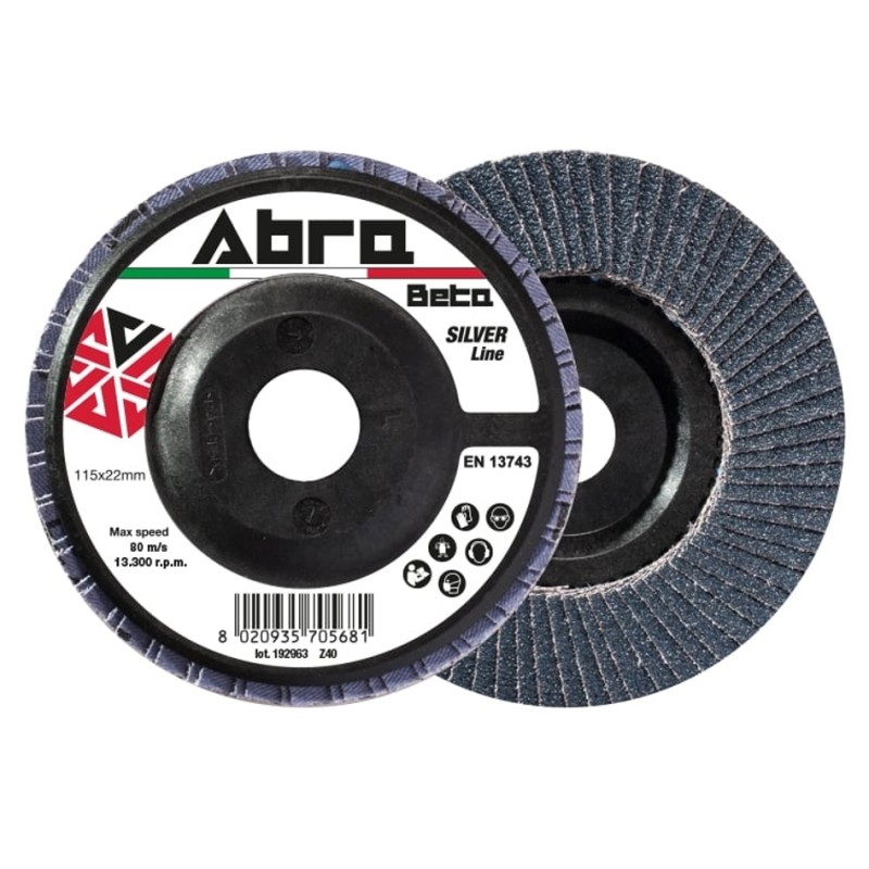Disque lamellaire Abra Beta support en Nylon Silver