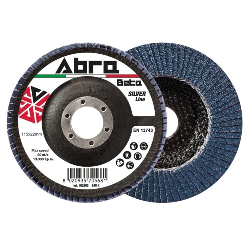 Disque lamellaire Abra Beta support en fibre de verre Silver