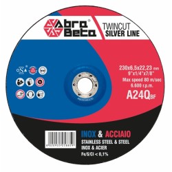 Disque de décapage Abra Beta INOX/ACCIAIO A24Q Argent