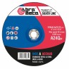 Disque de décapage Abra Beta INOX/ACCIAIO A24Q Argent