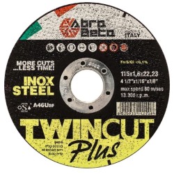 Disques Abrasifs de Coupe Abra Beta INOX/FER haute performance