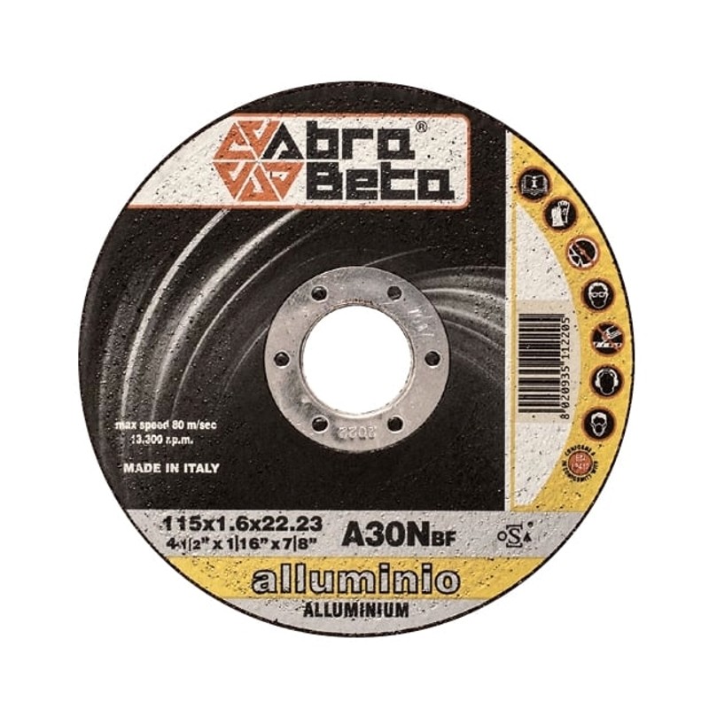 Disques abrasifs de coupe Abra Beta A30N pour Aluminium
