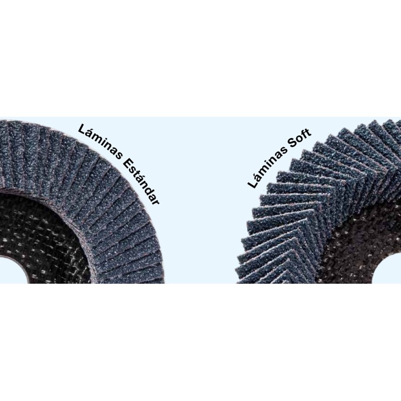 Disques abrasifs à lamelles Abra Beta pour angles