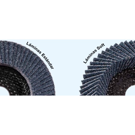 Disques abrasifs à lamelles Abra Beta pour angles