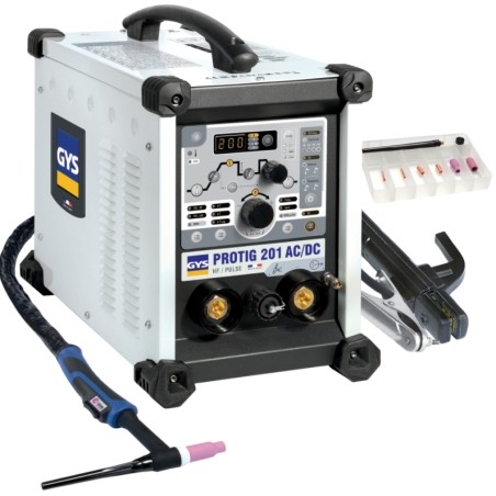 Poste à souder GYS TIG 200 AC/DC HF FV