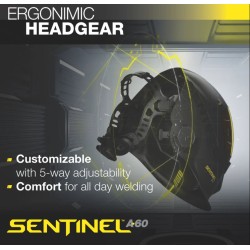 Masque automatique Esab Sentinel A50.