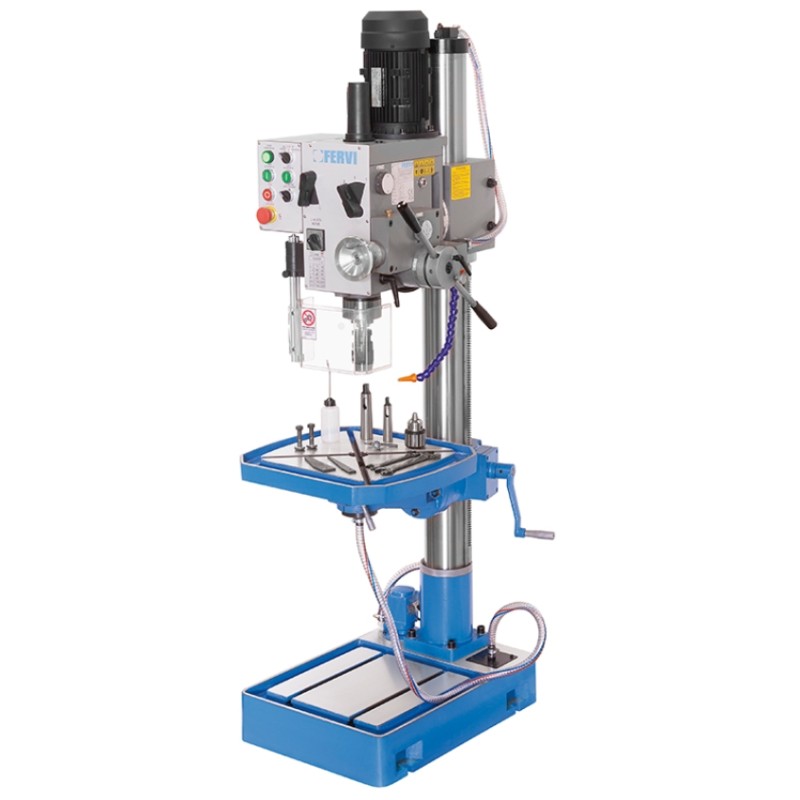 Perceuse à colonne FERVI à engrenages T041DA