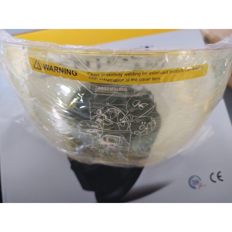 Vitre Ambrée de protection externe pour le masque Esab Sentinel A50