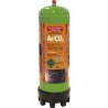 Bouteille de gaz jetable ARGON + CO² de 2,2 litres pour soudage de l'acier.
