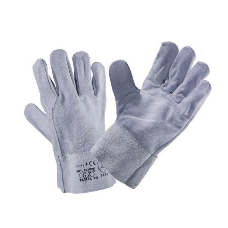 Gants en cuir à manche courte