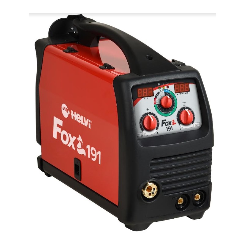 HELVI FOX 191 | Poste à souder multiprocesseur (MMA, MIG MAG, TIG) + Cadeau
