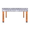 Table de soudage HERMES 1500x1000, épaisseur 25mm, trous de 28mm