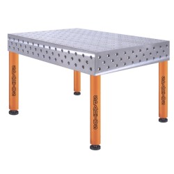 Table de soudage HERMES 1500x1000, épaisseur 25mm, trous de 28mm