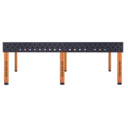 Table de soudure MAXIMUS 2400x1200, épaisseur 25 mm, trous de 28 mm, nitruré