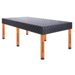 Table de soudure MAXIMUS 2400x1200, épaisseur 25 mm, trous de 28 mm, nitruré
