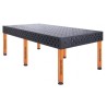 Table de soudure MAXIMUS 2400x1200, épaisseur 25 mm, trous de 28 mm, nitruré