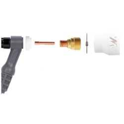 Kit Gas Saver CUP 12 pour torche tig 9-20, pour tungstène 2.4mm