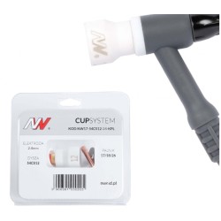Kit Gas Saver CUP 12 pour torche tig 9-20, pour tungstène 2.4mm