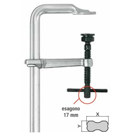 Serre-joint à vis série SM FINAT