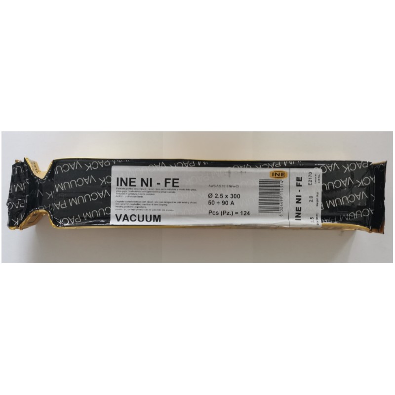 6 électrodes de soudure en fonte Ø 2,5 mm DECA