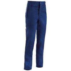 Pantalon en coton ignifuge bleu