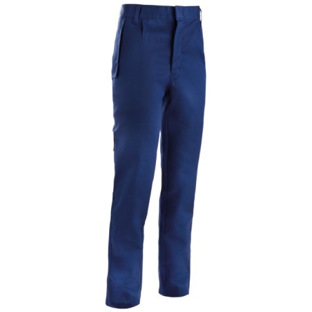 Pantalon en coton ignifuge bleu