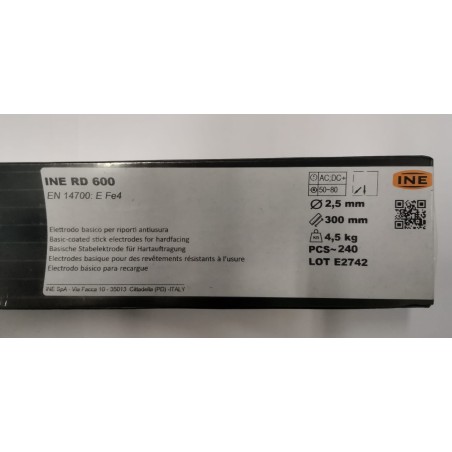 70 électrodes basiques Esab WEARTRODE 55 hd 2.5mm