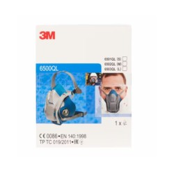 Demi-masque 3M réutilisable taille moyenne