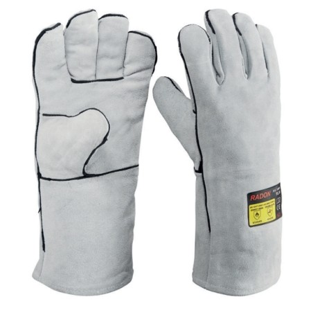 Gants de soudeur noirs