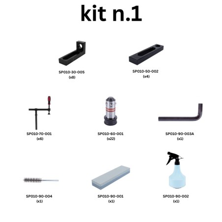 Kit pour établi de soudure avec trous de 28mm