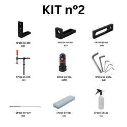 Kit N.2 per banco per saldatura fori 16mm