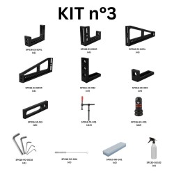 Kit N.3 per banco per saldatura fori 16mm