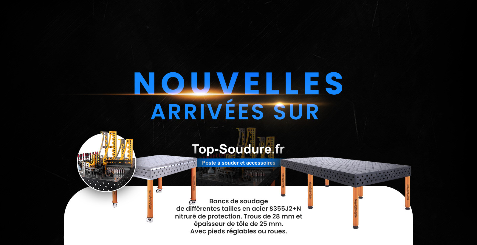Tables et accessoires de positionnement